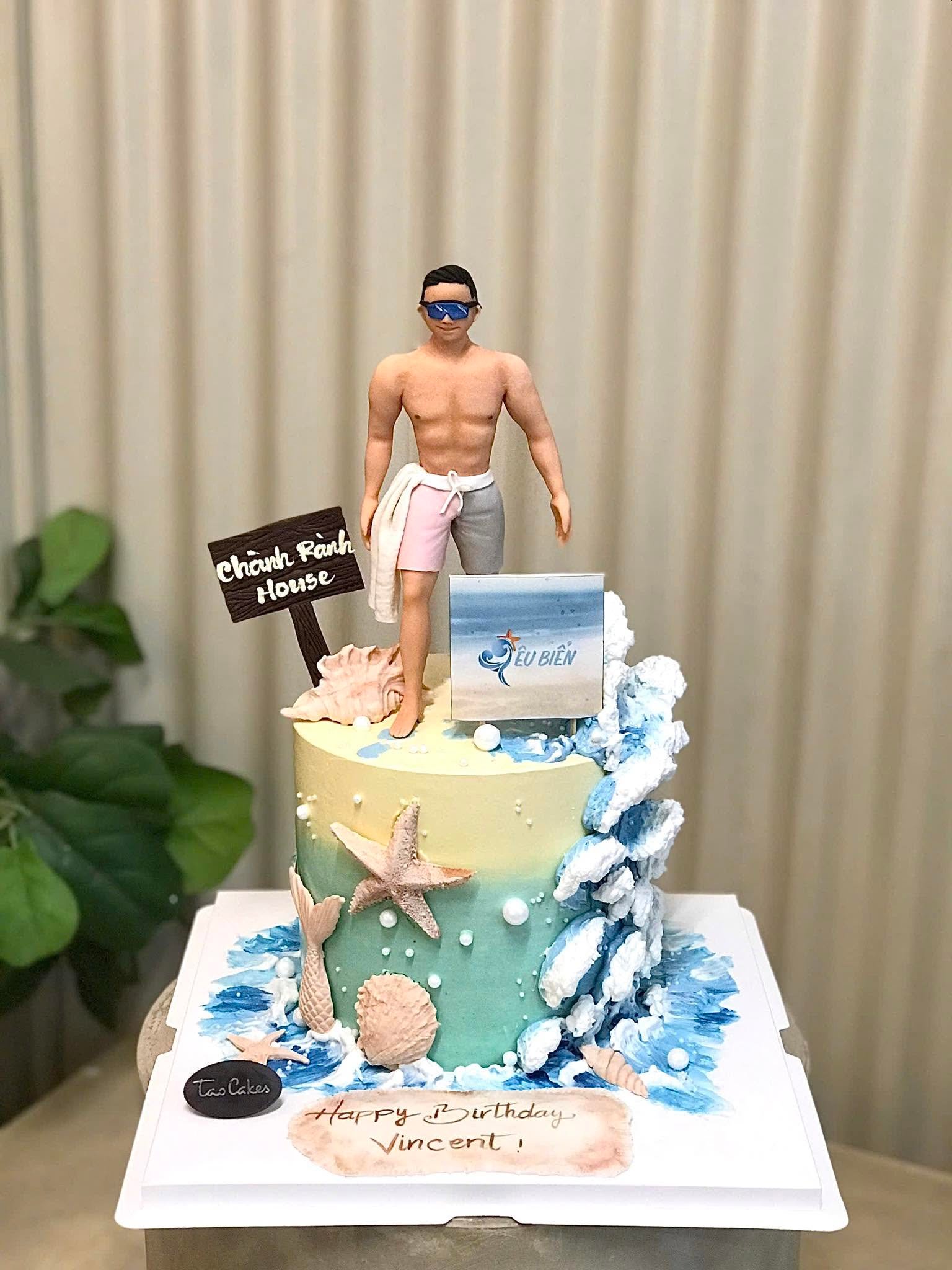Bánh kem sinh nhật — mẫu 1